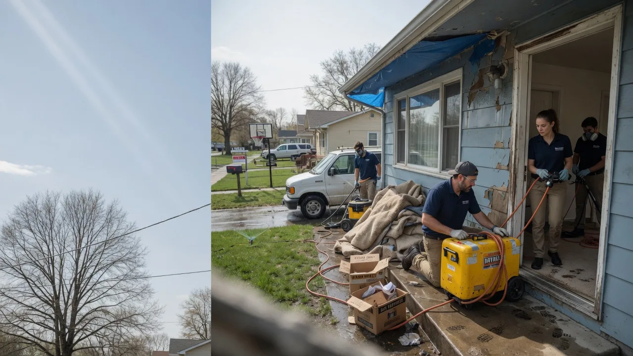 Basement Flood Cleanup in Leonore, IL near me